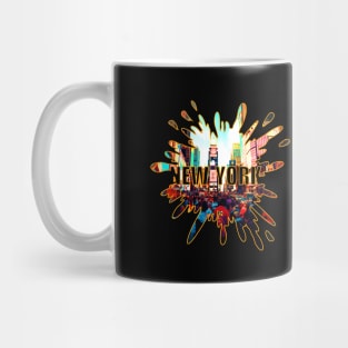 New York Splat Mug